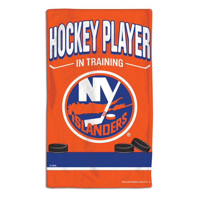 Paño para eructar para bebés de los New York Islanders, 10 x 17