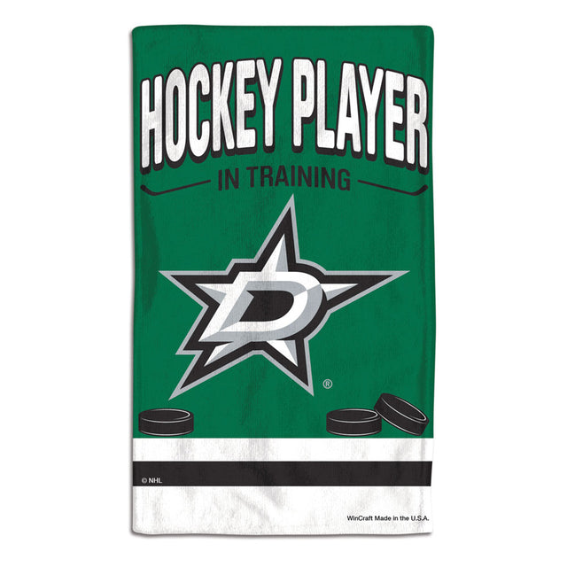 Dallas Stars Baby Burp Cloth 10x17