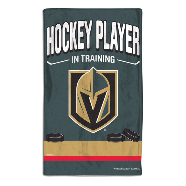 Vegas Golden Knights Baby Burp Cloth 10x17