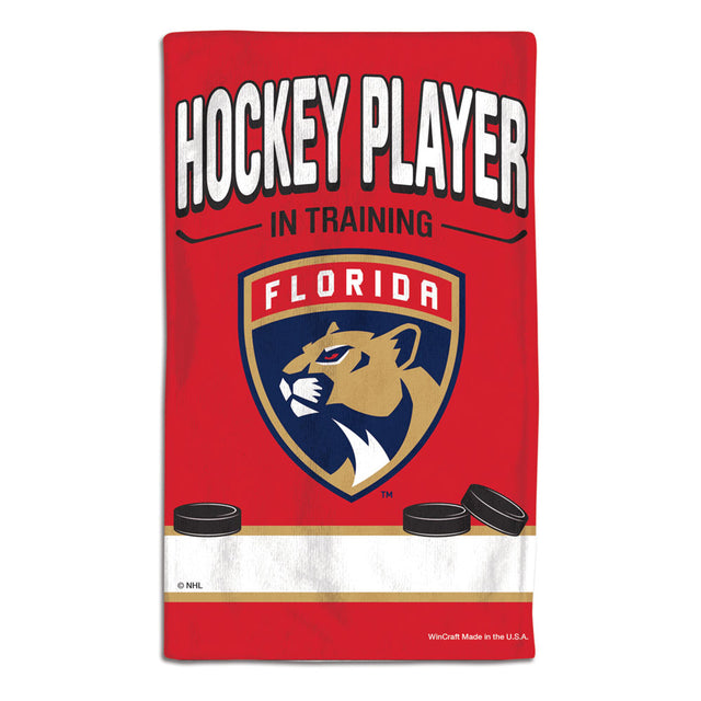 Florida Panthers Baby Burp Cloth 10x17