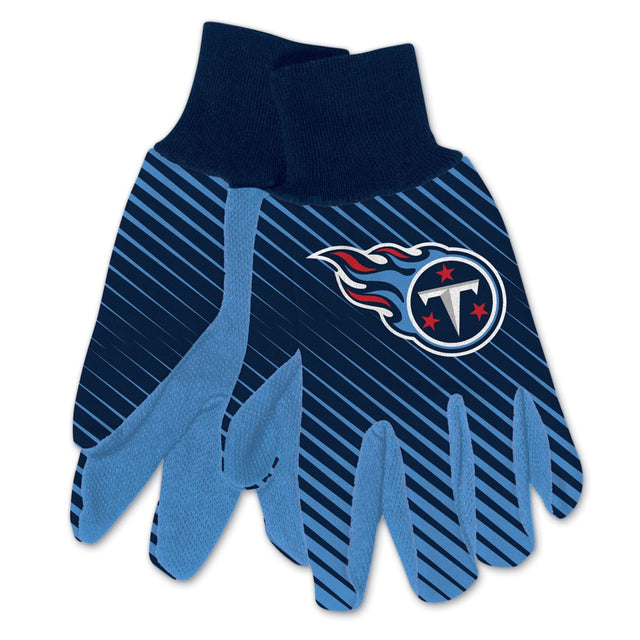 Guantes de dos tonos para adultos de Tennessee Titans