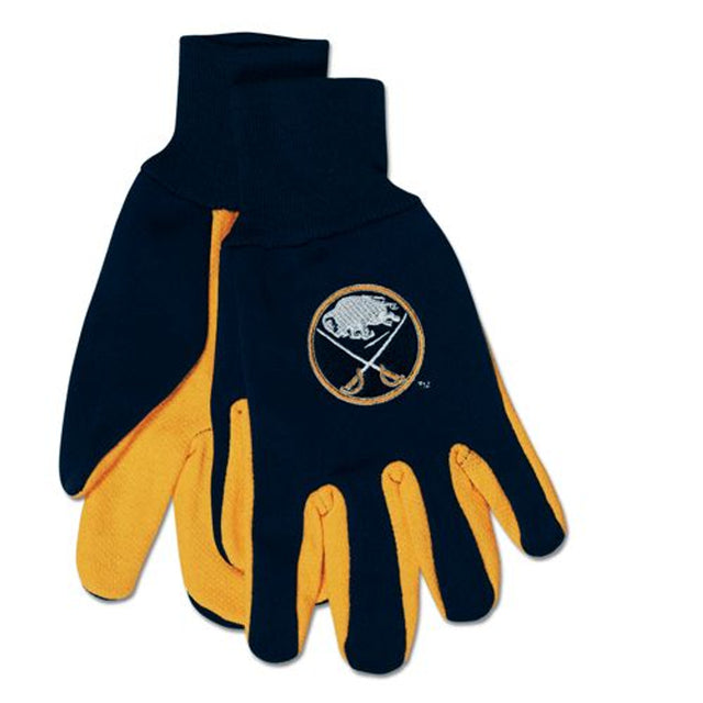 Guantes de dos tonos Buffalo Sabres para adultos