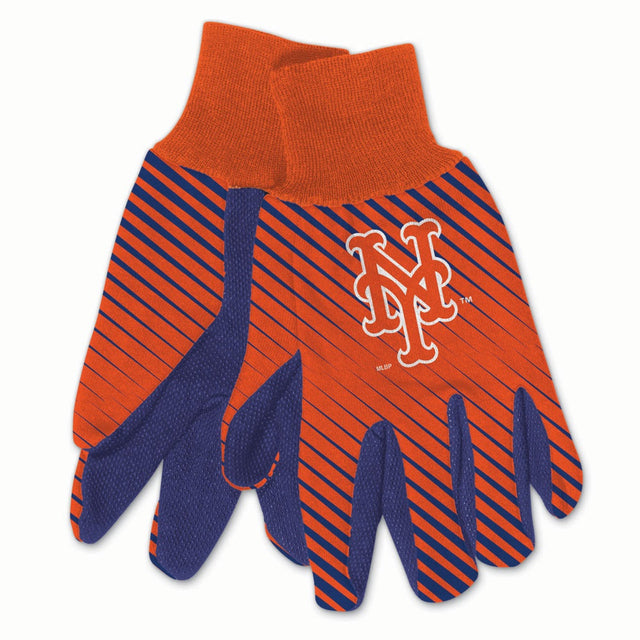 Guantes de dos tonos de los New York Mets (talla para adultos)