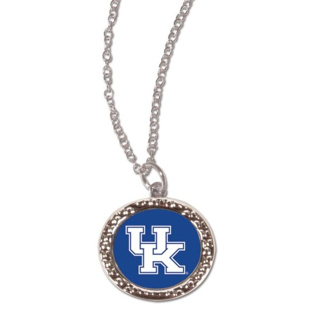 Collar con dije de Kentucky Wildcats y tarjeta de joyería