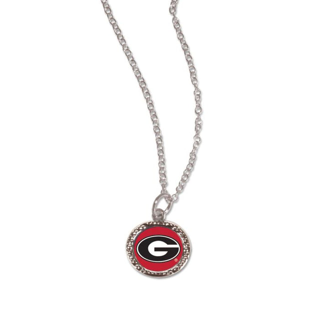 Pulsera de los Georgia Bulldogs con dijes, joyería en cartulina