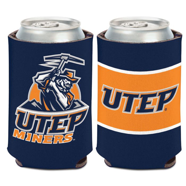 Enfriador de latas UTEP Miners TWO COLOR de 12 oz.