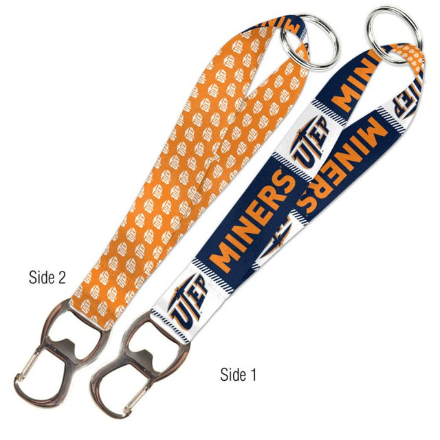 UTEP Miners Keystrap Bottle Opener