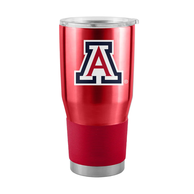 Vaso de viaje Arizona Wildcats de 30 oz de acero inoxidable