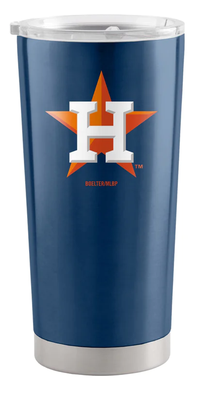 Vaso de viaje de acero inoxidable de 20 oz de los Houston Astros