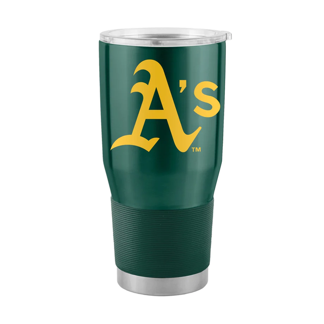 Vaso de viaje de acero inoxidable de 30 oz de Oakland Athletics