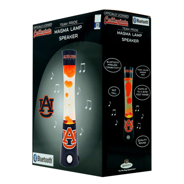 Lámpara de magma de Auburn Tigers: altavoz con Bluetooth