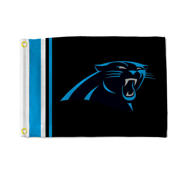 Bandera de los Carolina Panthers de 12 x 17 pulgadas, de uso general y a rayas