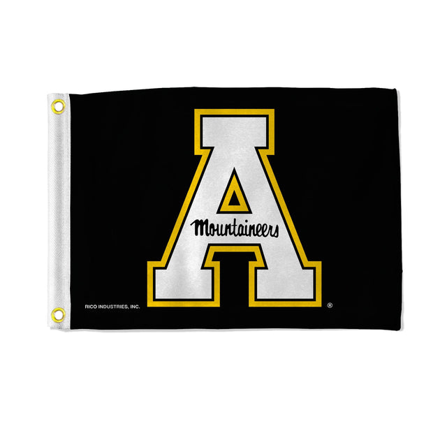 Bandera de los Appalachian State Mountaineers de 12 x 17 pulgadas, de uso general y a rayas