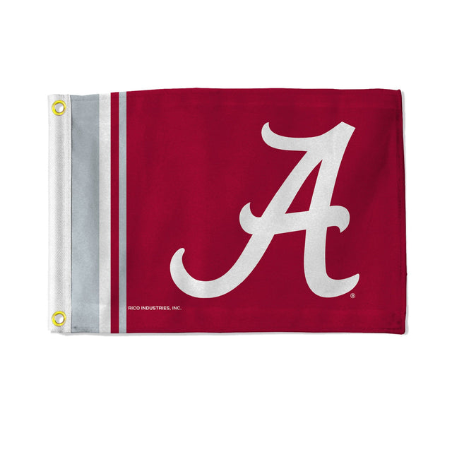 Bandera de Alabama Crimson Tide de 12 x 17 pulgadas con rayas utilitarias