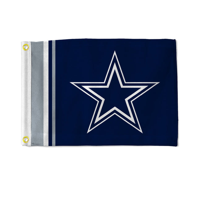 Bandera de los Dallas Cowboys de 12 x 17 pulgadas, con rayas, utilitaria