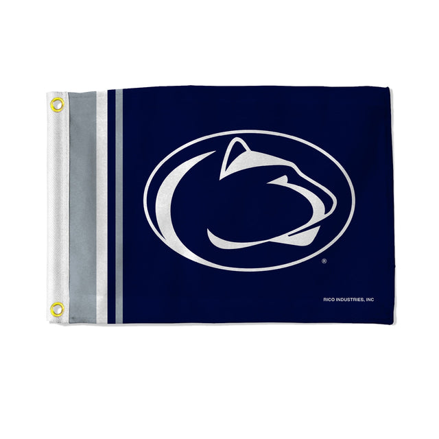 Bandera de los Penn State Nittany Lions de 12 x 17 pulgadas, de uso general y a rayas