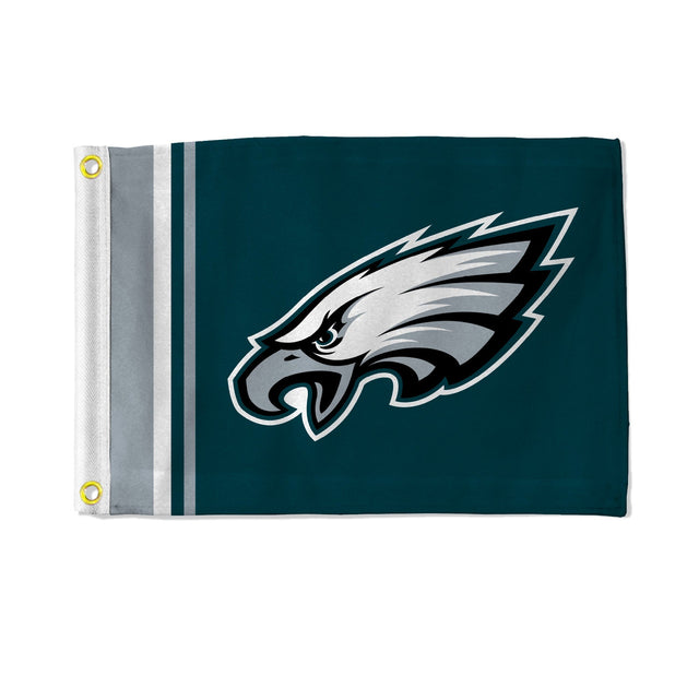 Bandera de los Philadelphia Eagles de 12 x 17 pulgadas, de uso general y a rayas