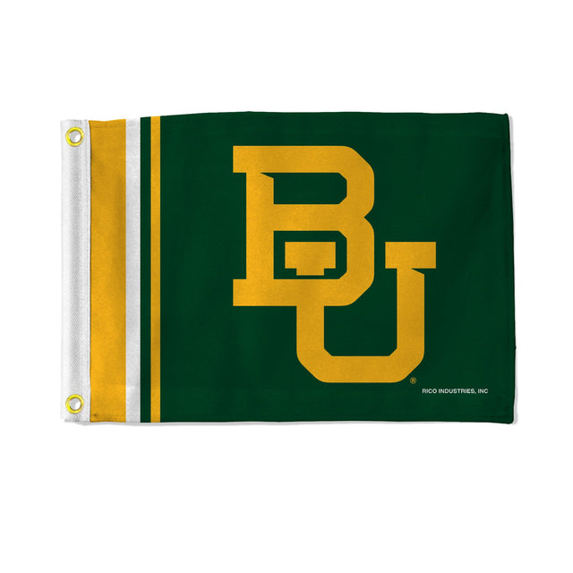 Bandera de los Baylor Bears de 12 x 17 pulgadas, de uso general y a rayas