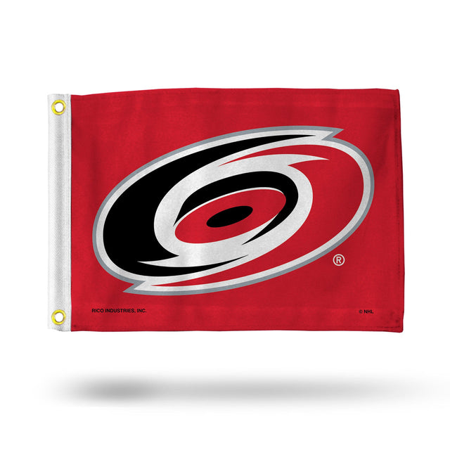 Bandera de los Carolina Hurricanes de 12 x 17 pulgadas, de uso general y a rayas