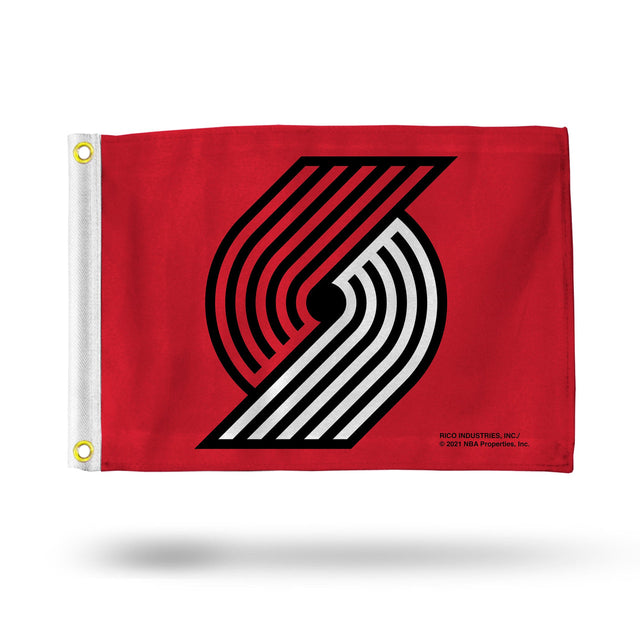 Bandera de los Portland Trail Blazers de 12 x 17 pulgadas con rayas utilitarias