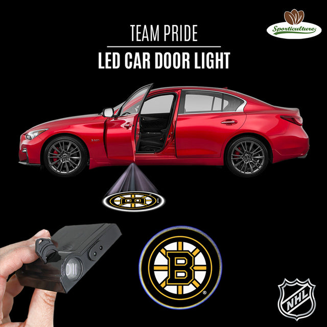 Luz LED para puerta de coche de los Boston Bruins