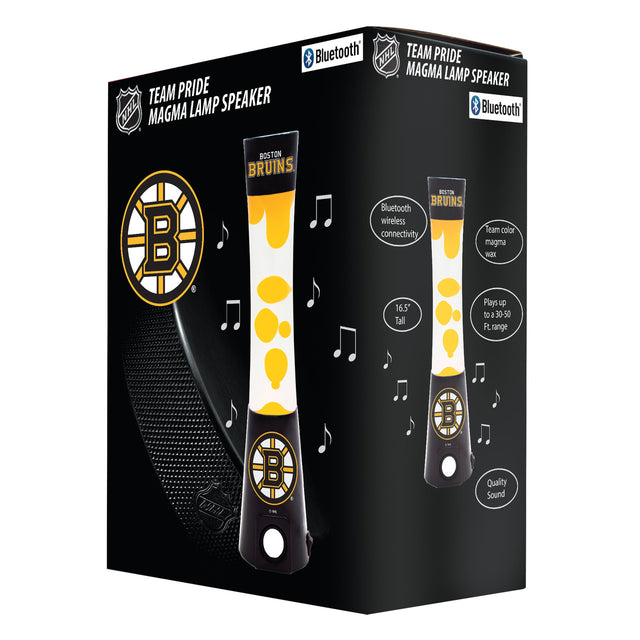 Lámpara de magma de los Boston Bruins: altavoz Bluetooth