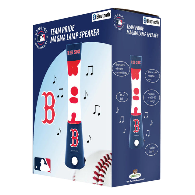 Lámpara de magma de los Boston Red Sox: altavoz con Bluetooth