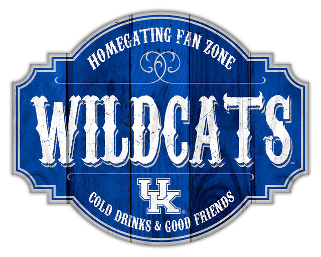 Letrero de madera de 12" de Kentucky Wildcats Homegating Tavern