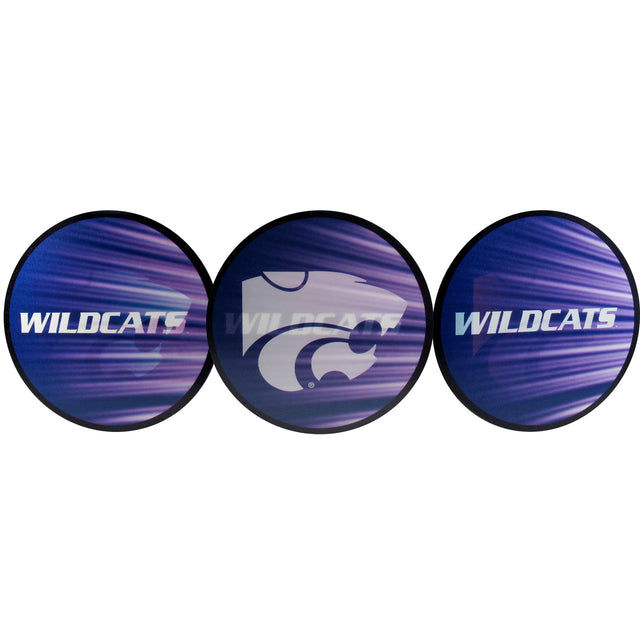 Calcomanía lenticular de Kansas State Wildcats