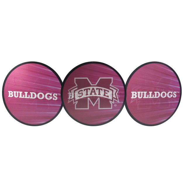 Calcomanía lenticular de los Mississippi State Bulldogs