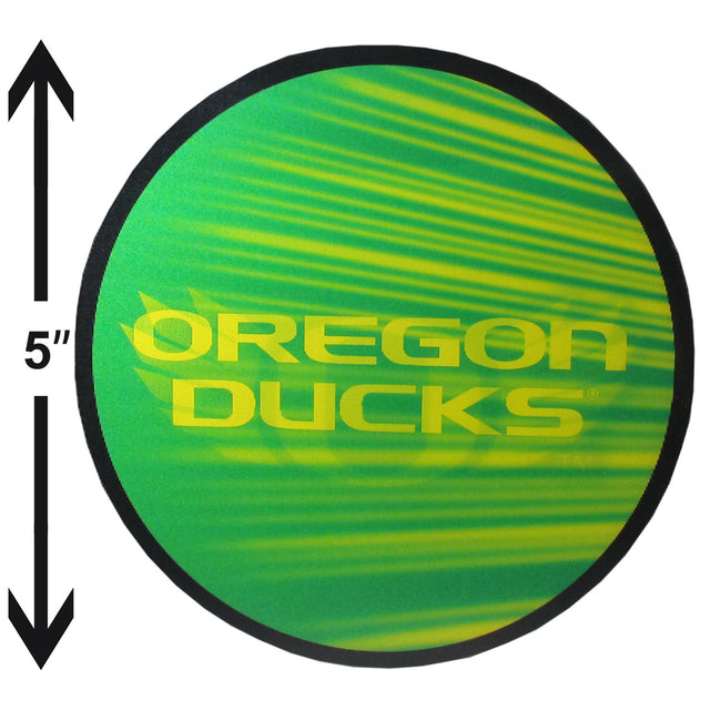 Calcomanía lenticular de los Oregon Ducks