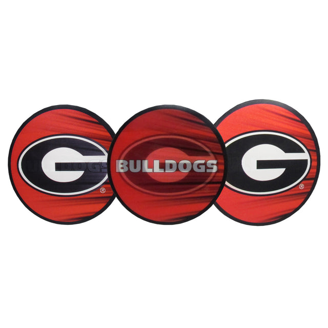 Calcomanía lenticular de los Georgia Bulldogs