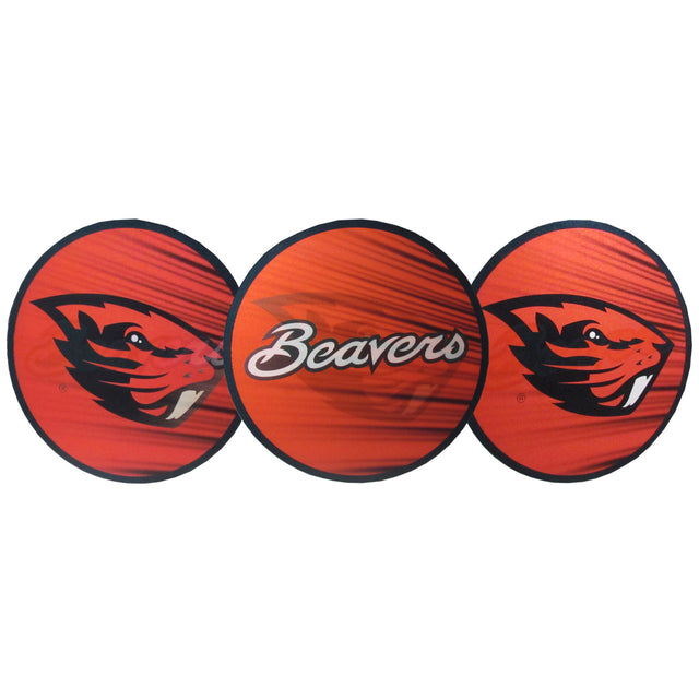 Calcomanía lenticular de los Oregon State Beavers