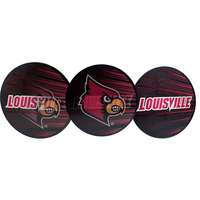 Calcomanía lenticular de los Louisville Cardinals