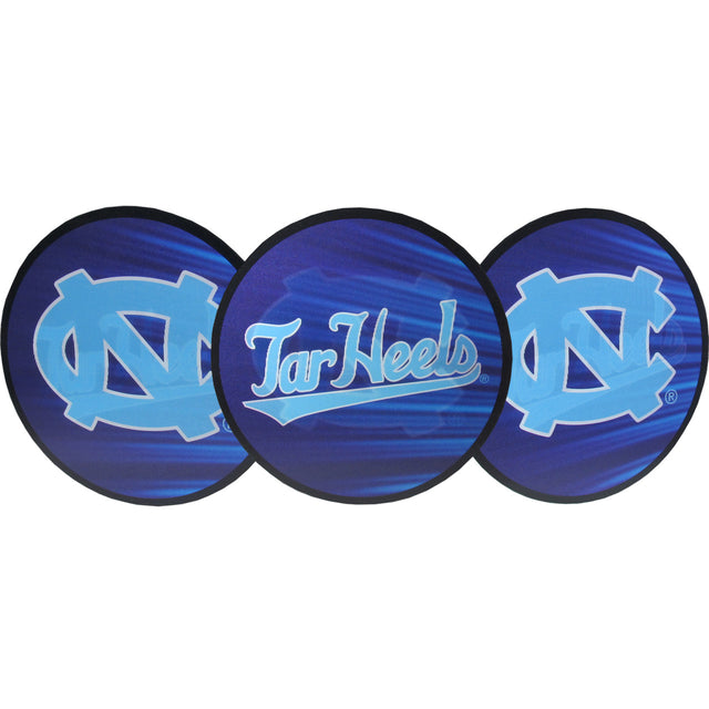 Calcomanía lenticular de los Tar Heels de Carolina del Norte