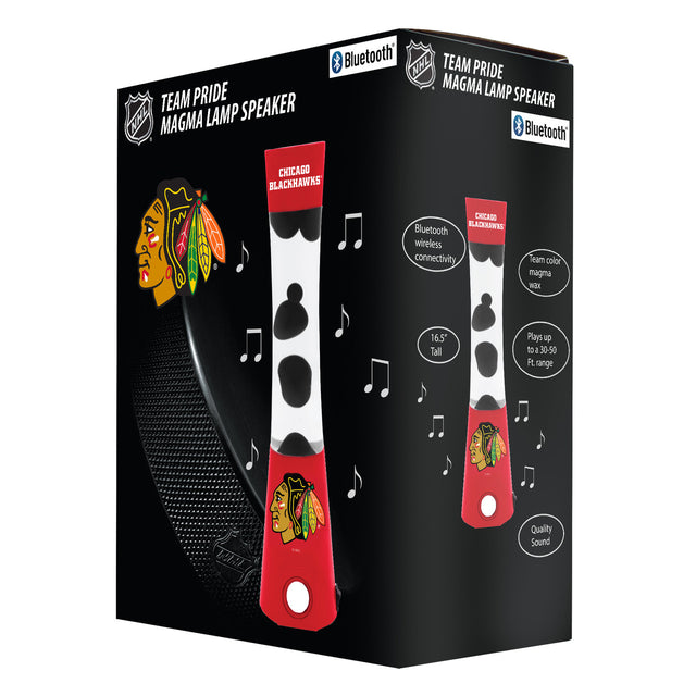 Lámpara Magma de los Chicago Blackhawks: altavoz Bluetooth