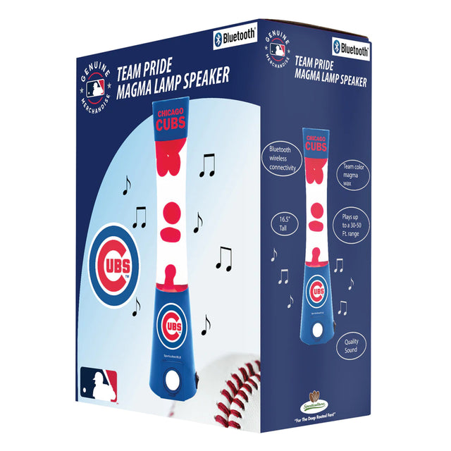 Lámpara Magma de los Chicago Cubs: altavoz Bluetooth