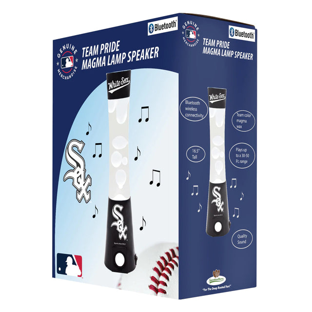 Lámpara de magma de los Chicago White Sox: altavoz con Bluetooth