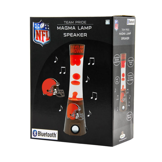 Lámpara Magma de los Cleveland Browns: altavoz con Bluetooth