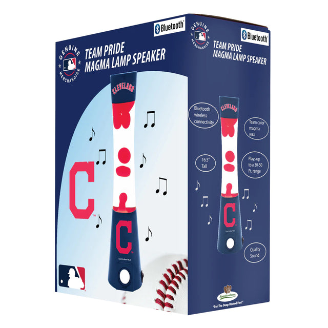 Lámpara de magma de los Cleveland Indians: altavoz con Bluetooth