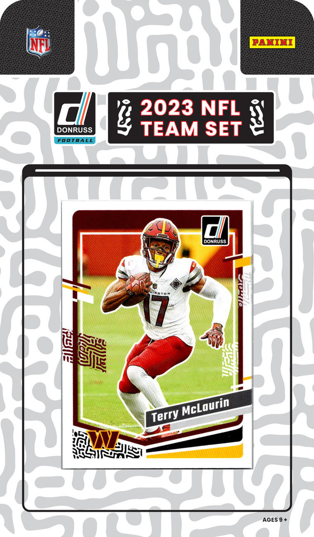 Equipo de Washington Commanders 2023 de Donruss