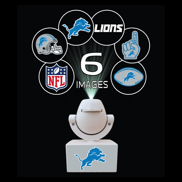 Proyector Spotlight de los Detroit Lions en miniatura