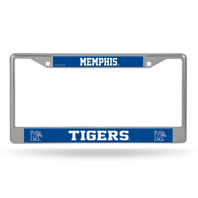 Marco para matrícula de los Memphis Tigers con inserción impresa en cromo