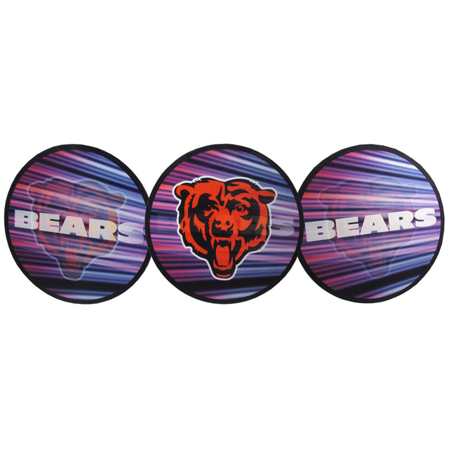 Calcomanía lenticular de los Chicago Bears