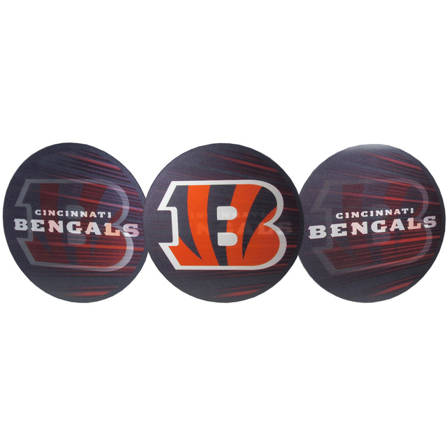 Calcomanía lenticular de los Cincinnati Bengals