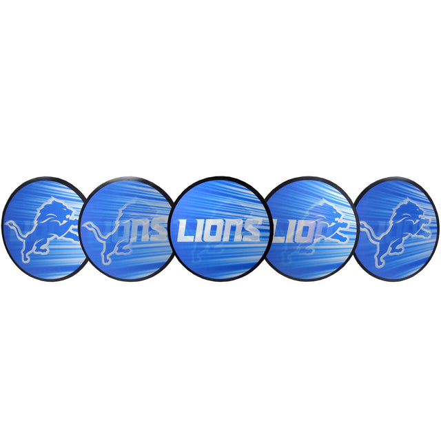 Calcomanía lenticular de los Detroit Lions