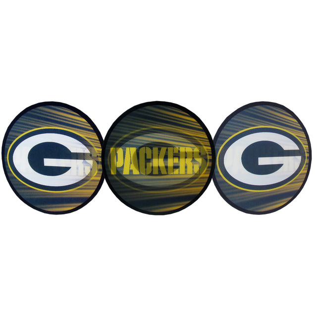 Calcomanía lenticular de los Green Bay Packers