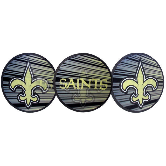 Calcomanía lenticular de los New Orleans Saints