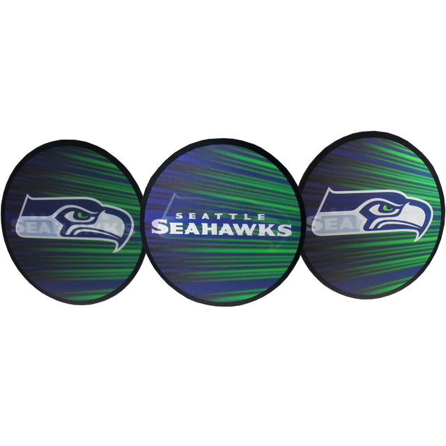 Calcomanía lenticular de los Seattle Seahawks