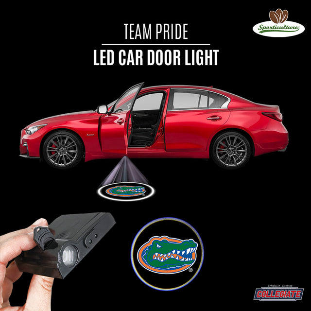 Luz LED para puerta de automóvil de Florida Gators